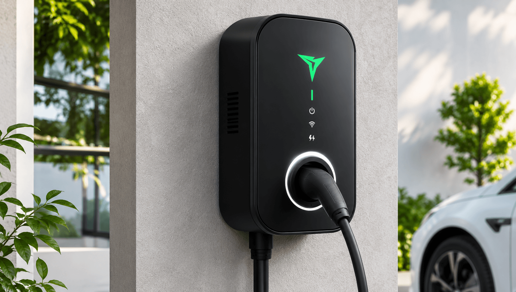 Borne de recharge pour véhicule électrique